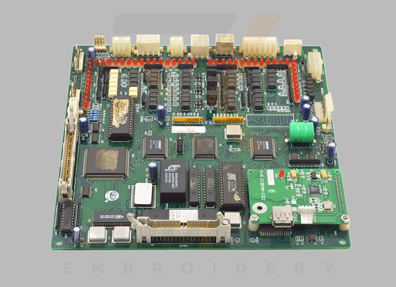 Dahao CPU Main Board Card P/N E870 E870E ชิ้นส่วนอะไหล่เครื่องเย็บปักถักร้อยจีน