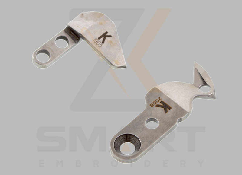 ใบมีดเครื่องเย็บปักถักร้อย Tajima คงที่และสามารถเคลื่อนย้ายได้ C030102F-M