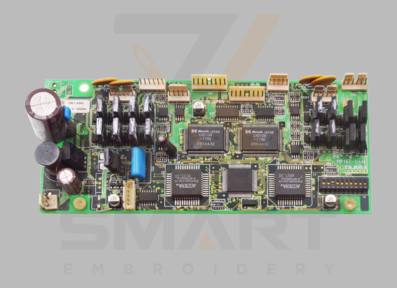 บอร์ดการ์ด MP 167-1 ที่ใช้สำหรับเครื่องปักทาจิมา