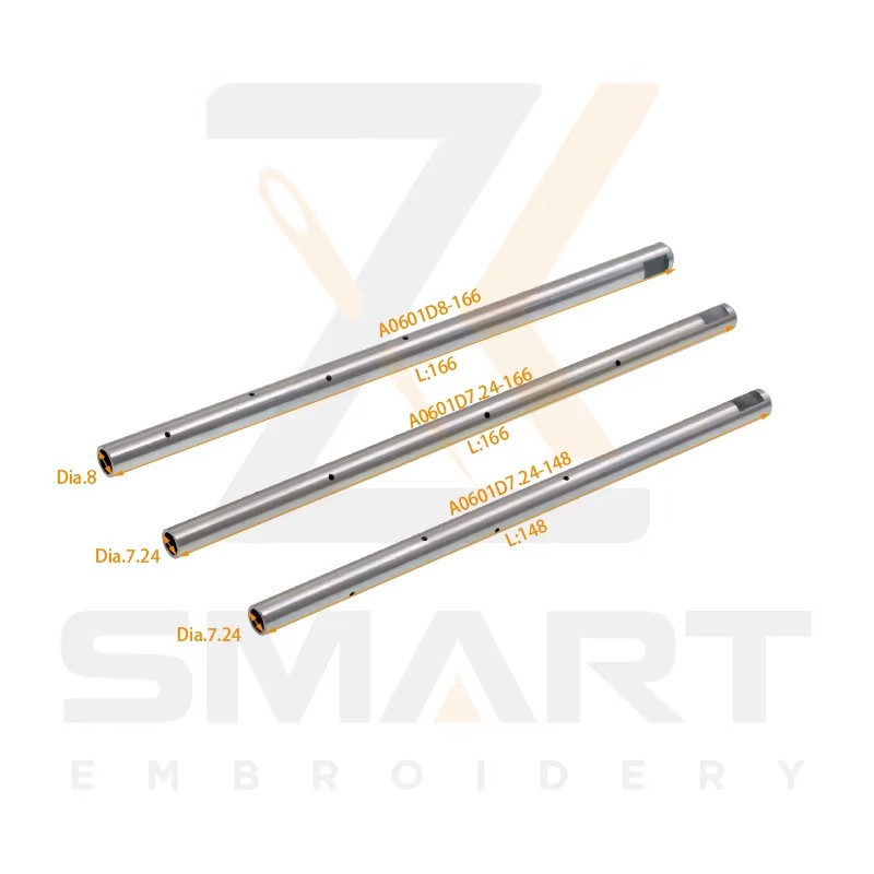 เสาบาร์ไดรฟ์ Shaft U8X100000010 080210160S00 สําหรับTajima, SWF, ประเทศจีน A0601D7.24-148 A0601D7.24-166