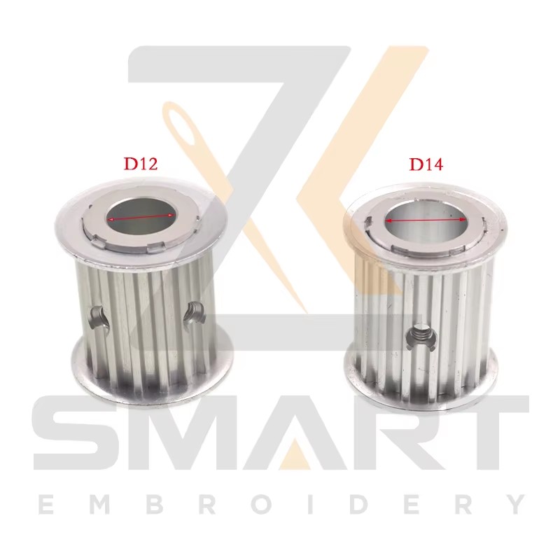 Pulley S5M 16 ฟันสําหรับ SWF Tajima อะไหล่เครื่องจักร