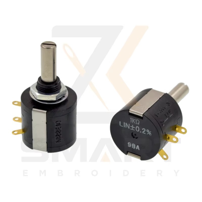 Potentiometer M22E10 1K สําหรับ Tajima SWF ชิ้นส่วนเครื่องพับจีน