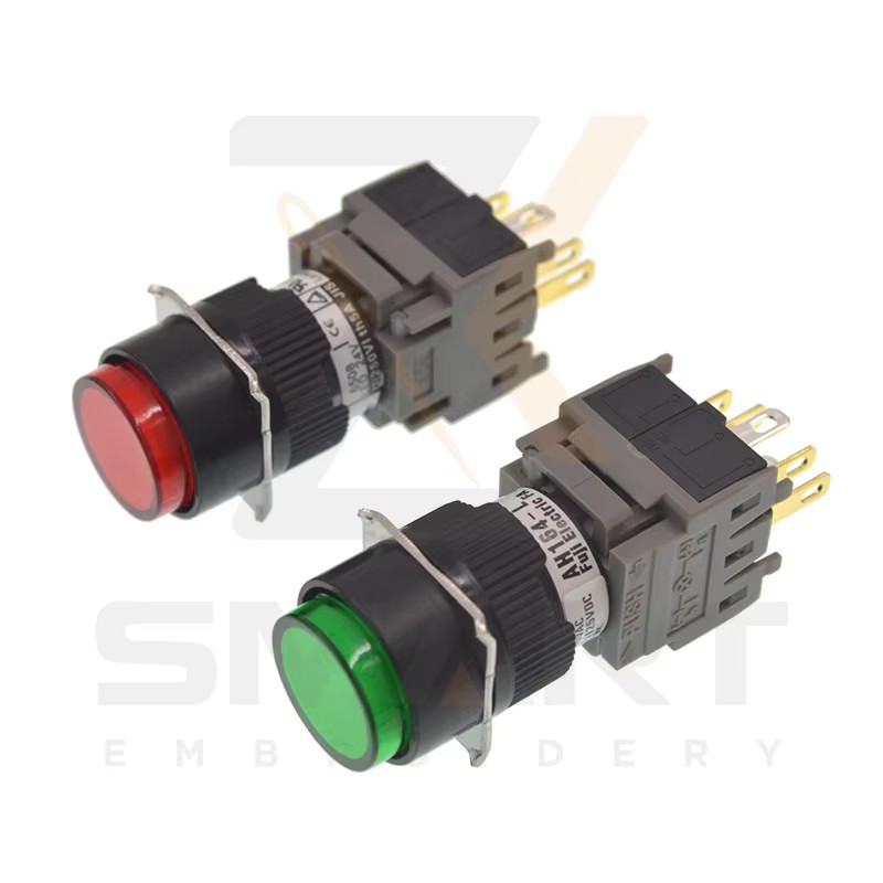 Tajima Embroidery Machine ชิ้นส่วนอะไหล่ปุ่มสวิทช์ ETJ-AH164