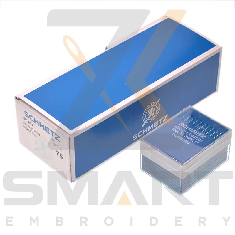 จริง SCHMETZ DB*K5 Needle สําหรับเครื่องห่อหุ้ม N11SCHMETZ-DB*K5