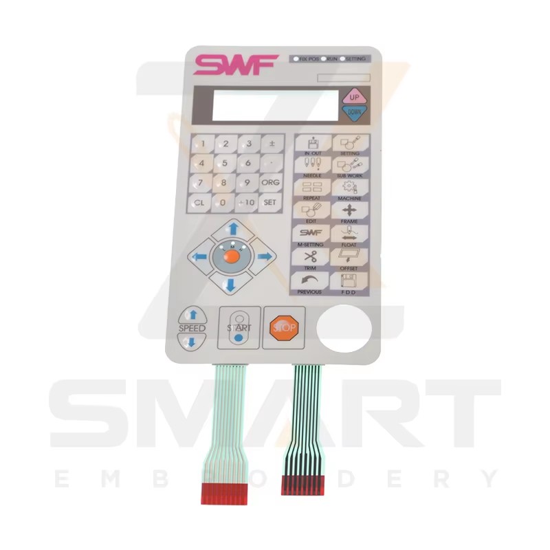 สวิตช์ Membrane Keypad GP-011823 10001ACPT1 SWF ชิ้นส่วนเครื่องห่อหุ้ม