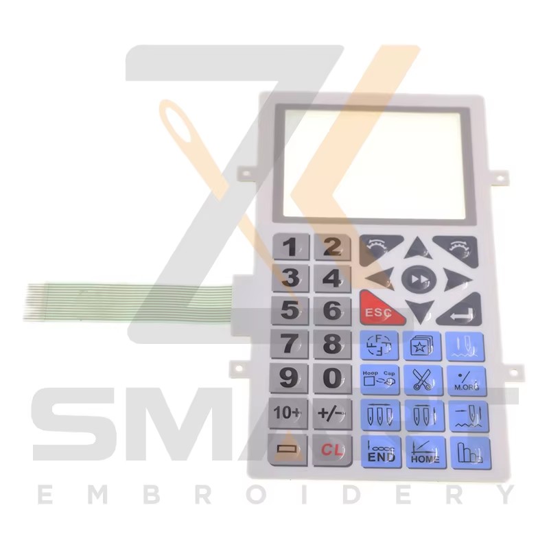 Ricoma Original Keypad 03150210 ชิ้นส่วนเครื่องห่อหุ้มจีน E17-KP02