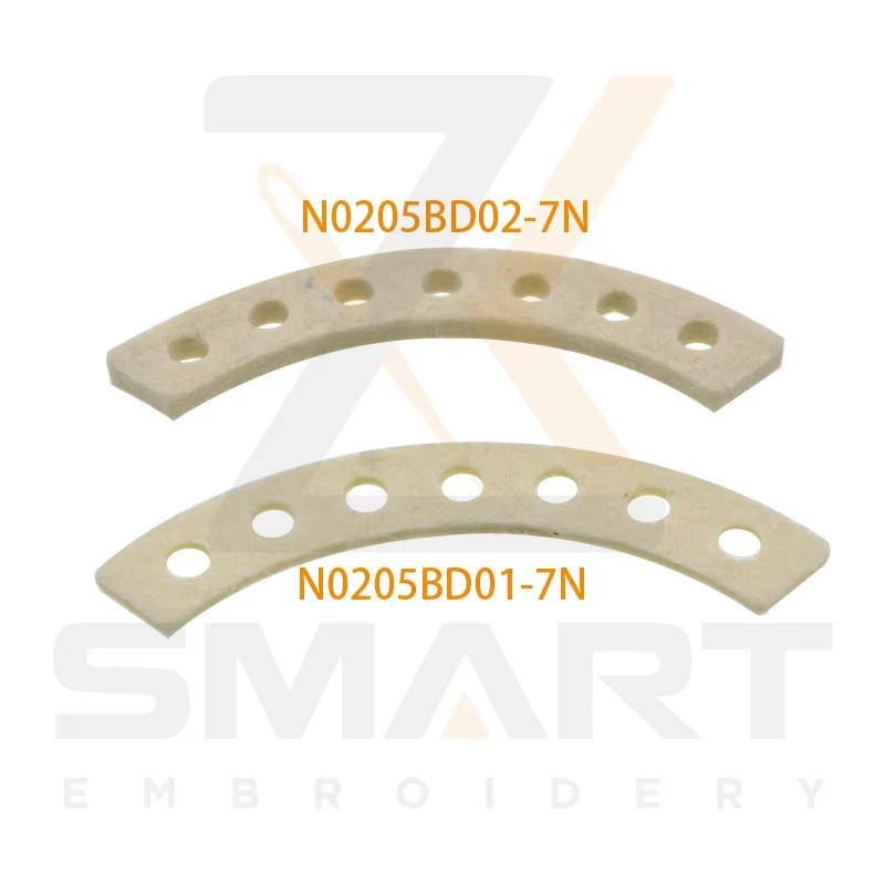 Barudan เครื่องบดชิ้นส่วน Turret แผ่นน้ํามัน Felt 7 Needles N0205BD01-7N N0205BD02-7N